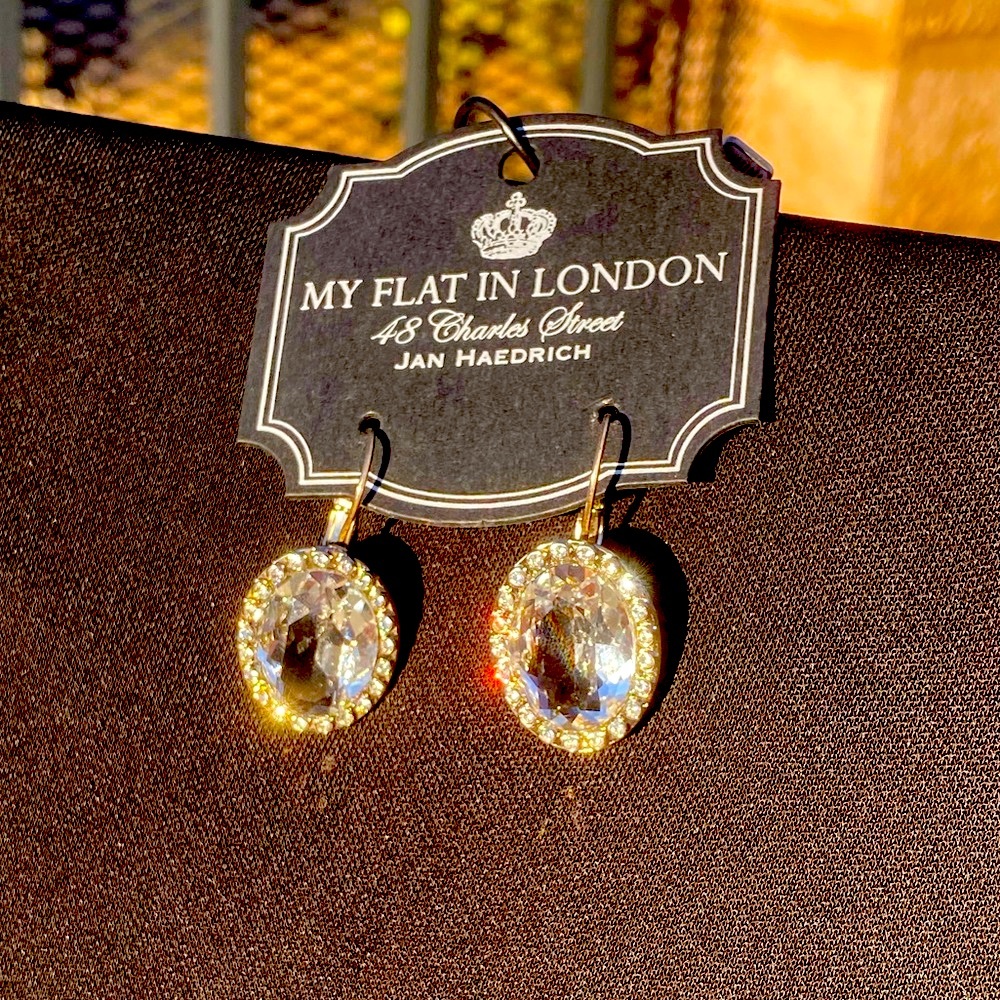 Sparkle faux diamond earrings to dazzle